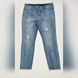 Buffalo‎ David Bitton Jess Rip & Repair Mid Rise Skinny Jeans Size 31